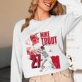 Mike Trout Los Angeles A MLB Baseball Players MLBMTR304N Unisex Long Sleeve T-Shirt Mike Trout Los Angeles A MLB Baseball Players MLBMTR304N Unisex Long Sleeve T-Shirt