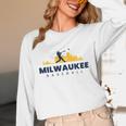Milwaukee Baseball Minimalist City Skyline Baseball Lover Unisex Long Sleeve T-Shirt Milwaukee Baseball Minimalist City Skyline Baseball Lover Unisex Long Sleeve T-Shirt