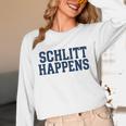 Schlitt Happens NY Bronx I Heart Baseball Apparel Unisex Long Sleeve T-Shirt