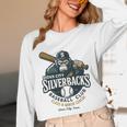 Sioux City Silverbacks Retro Minor League Baseball Unisex Long Sleeve T-Shirt