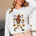 Skeleton Halloween Baseball Boys Men Kids Toddler Unisex Long Sleeve T-Shirt