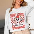 Sorry Ladies My Heart Belongs To Baseball Valentines Boys Unisex Long Sleeve T-Shirt