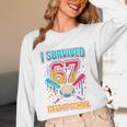 I Survived 67 Days Of School Baseball Drip Six Seven Meme Unisex Long Sleeve T-Shirt