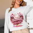 Valentine Baseball Lifestyle Home Plate Ice-Cream Drip Boys Unisex Long Sleeve T-Shirt