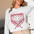 Valentines Baseball Boys Ice Cream Drip Heart Youth Kids Unisex Long Sleeve T-Shirt Valentines Baseball Boys Ice Cream Drip Heart Youth Kids Unisex Long Sleeve T-Shirt