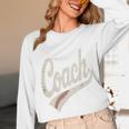 Vintage Baseball Coach Unisex Long Sleeve T-Shirt