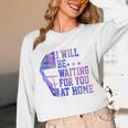 I Will Be Waiting For You At Home Baseball Softball Catcher Unisex Long Sleeve T-Shirt