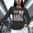 100 Days Of School Baseball 100th Day Of School Coquette Bow Unisex Long Sleeve T-Shirt 100 Days Of School Baseball 100th Day Of School Coquette Bow Unisex Long Sleeve T-Shirt