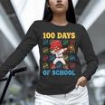 100 Days Of School Baseball Bat 100th Day Of School Boys Unisex Long Sleeve T-Shirt 100 Days Of School Baseball Bat 100th Day Of School Boys Unisex Long Sleeve T-Shirt