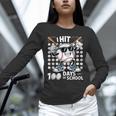 100 Days Of School Baseball Bat 100th Day Of School Unisex Long Sleeve T-Shirt