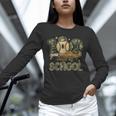 100 Days Of School Baseball Camo Boys Kids 100th Day Unisex Long Sleeve T-Shirt