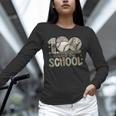 100 Days Of School Baseball Camo Celebration Unisex Long Sleeve T-Shirt