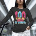 100 Days Of School Baseball Drip 100th Day Of School Unisex Long Sleeve T-Shirt