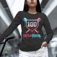 100 Days Of School Ice Cream Drip Baseball 100 Days Smarter Unisex Long Sleeve T-Shirt 100 Days Of School Ice Cream Drip Baseball 100 Days Smarter Unisex Long Sleeve T-Shirt