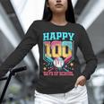 100 Days Of School Kids Baseball Drip 100th Day Of School Unisex Long Sleeve T-Shirt 100 Days Of School Kids Baseball Drip 100th Day Of School Unisex Long Sleeve T-Shirt