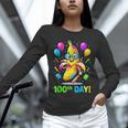 100th Day Of School Banana Baseball Drip For Kids Youth Girl Unisex Long Sleeve T-Shirt