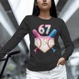 6 7 Baseball Dripping Six Seven Gen Alpha Slang Unisex Long Sleeve T-Shirt 6 7 Baseball Dripping Six Seven Gen Alpha Slang Unisex Long Sleeve T-Shirt