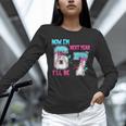 Now Im 6 Next Year I'Ll Be 7 Baseball Ice Cream Drip 67 Meme Unisex Long Sleeve T-Shirt