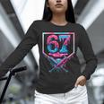 67 Six Seven Baseball Ice Cream Drip Cool Meme 67 Unisex Long Sleeve T-Shirt 67 Six Seven Baseball Ice Cream Drip Cool Meme 67 Unisex Long Sleeve T-Shirt