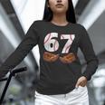 67 Trend Baseball Glove Number Style Unisex Long Sleeve T-Shirt