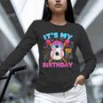 8th Birthday Baseball 8 Year Old Ice Cream Drip Boy Baseball Unisex Long Sleeve T-Shirt 8th Birthday Baseball 8 Year Old Ice Cream Drip Boy Baseball Unisex Long Sleeve T-Shirt