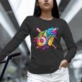 Banana Baseball 67 Ice Cream Drip Meme Unisex Long Sleeve T-Shirt