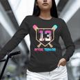 Baseball 13 Year Ice Cream Drip 13th Bday Official Teenager Unisex Long Sleeve T-Shirt Baseball 13 Year Ice Cream Drip 13th Bday Official Teenager Unisex Long Sleeve T-Shirt