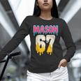 Baseball 6 7 Ice Cream Drip Number 67 Six Seven Meme Unisex Long Sleeve T-Shirt Baseball 6 7 Ice Cream Drip Number 67 Six Seven Meme Unisex Long Sleeve T-Shirt