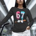 Baseball 67 Ice Cream Drip Six Seven Boys Unisex Long Sleeve T-Shirt