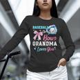 Baseball Or Bows Your Grandma Loves You Gender Reveal Unisex Long Sleeve T-Shirt