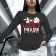 Baseball Catcher Papaw Proud Papaw Of A Baseball Catcher Unisex Long Sleeve T-Shirt Baseball Catcher Papaw Proud Papaw Of A Baseball Catcher Unisex Long Sleeve T-Shirt