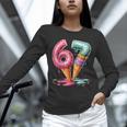 Baseball Drip Ice Cream 67 Unisex Long Sleeve T-Shirt Baseball Drip Ice Cream 67 Unisex Long Sleeve T-Shirt
