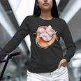 Baseball Drip Ice Cream Coquette Pink Bow Baseball Player Unisex Long Sleeve T-Shirt Baseball Drip Ice Cream Coquette Pink Bow Baseball Player Unisex Long Sleeve T-Shirt