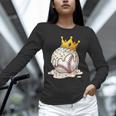 Baseball Drip Ice Cream Crown Melt Graphic Unisex Long Sleeve T-Shirt Baseball Drip Ice Cream Crown Melt Graphic Unisex Long Sleeve T-Shirt