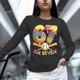 Baseball Drip Ice Cream Number 67 Player Lifestyle Unisex Long Sleeve T-Shirt