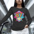 Baseball Drip Jersey Number 67 For Players & 67th Birthday Unisex Long Sleeve T-Shirt