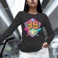 Baseball Drip Jersey Number 99 For Players & 99th Birthday Unisex Long Sleeve T-Shirt