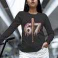 Baseball Drip Number 67 Sports Player Six Seven Meme Fan Unisex Long Sleeve T-Shirt Baseball Drip Number 67 Sports Player Six Seven Meme Fan Unisex Long Sleeve T-Shirt