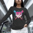Baseball Drip Purple Glove Respect The Drip Youth Boys Girls Unisex Long Sleeve T-Shirt