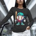 Baseball Drippy Style Apparel For Boys Youth Drip Baseball Unisex Long Sleeve T-Shirt Baseball Drippy Style Apparel For Boys Youth Drip Baseball Unisex Long Sleeve T-Shirt