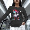 Baseball Ice Cream Drip Dabbing Sports Sprinkles For Boys Unisex Long Sleeve T-Shirt