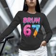 Baseball Ice Cream Drip Number 67 Player Or 67th Birthday Unisex Long Sleeve T-Shirt Baseball Ice Cream Drip Number 67 Player Or 67th Birthday Unisex Long Sleeve T-Shirt