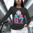 Baseball Ice Cream Drip Six Seven Gen Alpha Meme 67 Unisex Long Sleeve T-Shirt Baseball Ice Cream Drip Six Seven Gen Alpha Meme 67 Unisex Long Sleeve T-Shirt