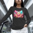 Baseball Ice Cream Drip Style Melt Ice Cream Youth Boys Unisex Long Sleeve T-Shirt