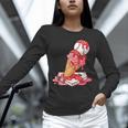Baseball Ice Cream Drip Youth Strawberry Baseball Red Unisex Long Sleeve T-Shirt Baseball Ice Cream Drip Youth Strawberry Baseball Red Unisex Long Sleeve T-Shirt