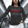 Baseball Layered Text Team Player Coach Youth Unisex Long Sleeve T-Shirt Baseball Layered Text Team Player Coach Youth Unisex Long Sleeve T-Shirt