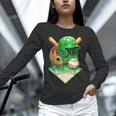 Baseball Life Style Ice Cream Drip Green Unisex Long Sleeve T-Shirt Baseball Life Style Ice Cream Drip Green Unisex Long Sleeve T-Shirt