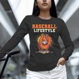 Baseball Lifestyle Ice Cream Drip Baseball Glove Crossed Bat Unisex Long Sleeve T-Shirt Baseball Lifestyle Ice Cream Drip Baseball Glove Crossed Bat Unisex Long Sleeve T-Shirt