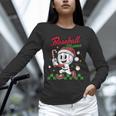 Baseball Mama Christmas Santa Hat Xmas Softball Mom Unisex Long Sleeve T-Shirt Baseball Mama Christmas Santa Hat Xmas Softball Mom Unisex Long Sleeve T-Shirt