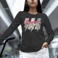 Baseball Mama Lightning Bolt Checkered Varsity Mother's Day Unisex Long Sleeve T-Shirt Baseball Mama Lightning Bolt Checkered Varsity Mother's Day Unisex Long Sleeve T-Shirt
